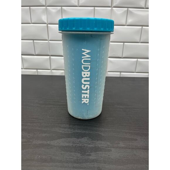 Dexas MudBuster Portable Dog Paw Cleaner Large Blue - Picture 1 of 2